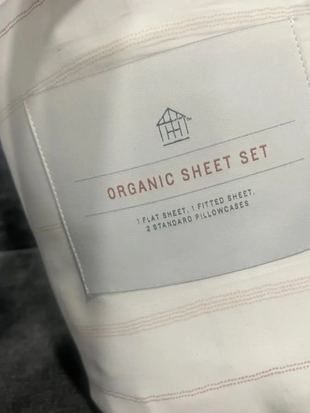 Hearth and Hand Magnolia Organic Sheet Set Queen